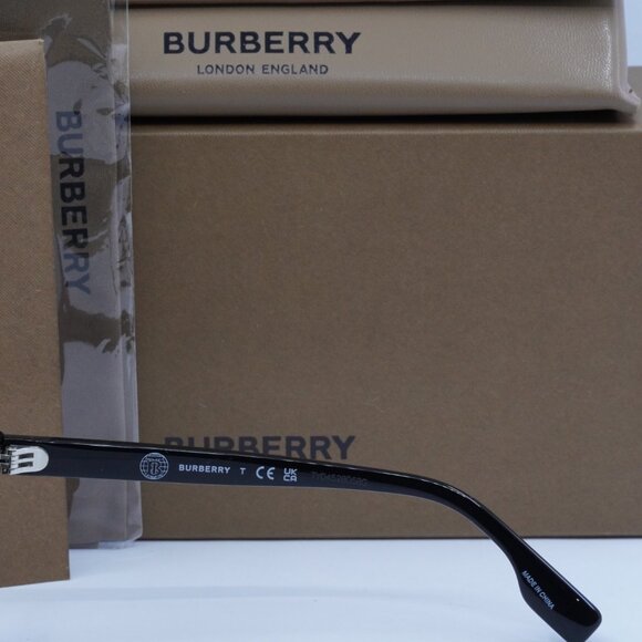 Burberry Kids JB4355 300187 Round Sunglasses - Black/Dark Grey - Picture 7 of 9